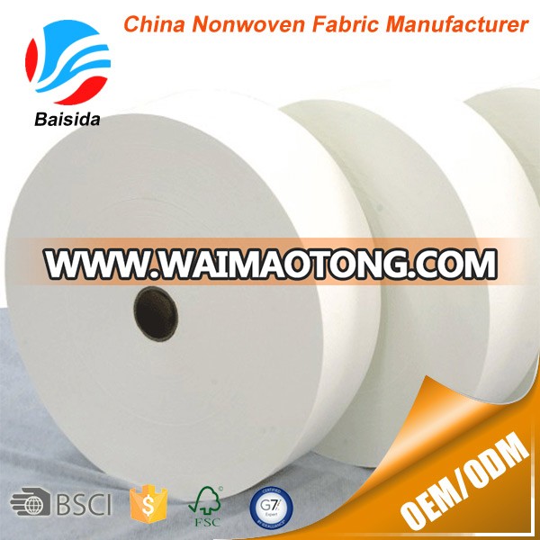 Hot Sell Hydrophobic SS/SMS/SMMS Baby Diaper Nonwoven Fabric